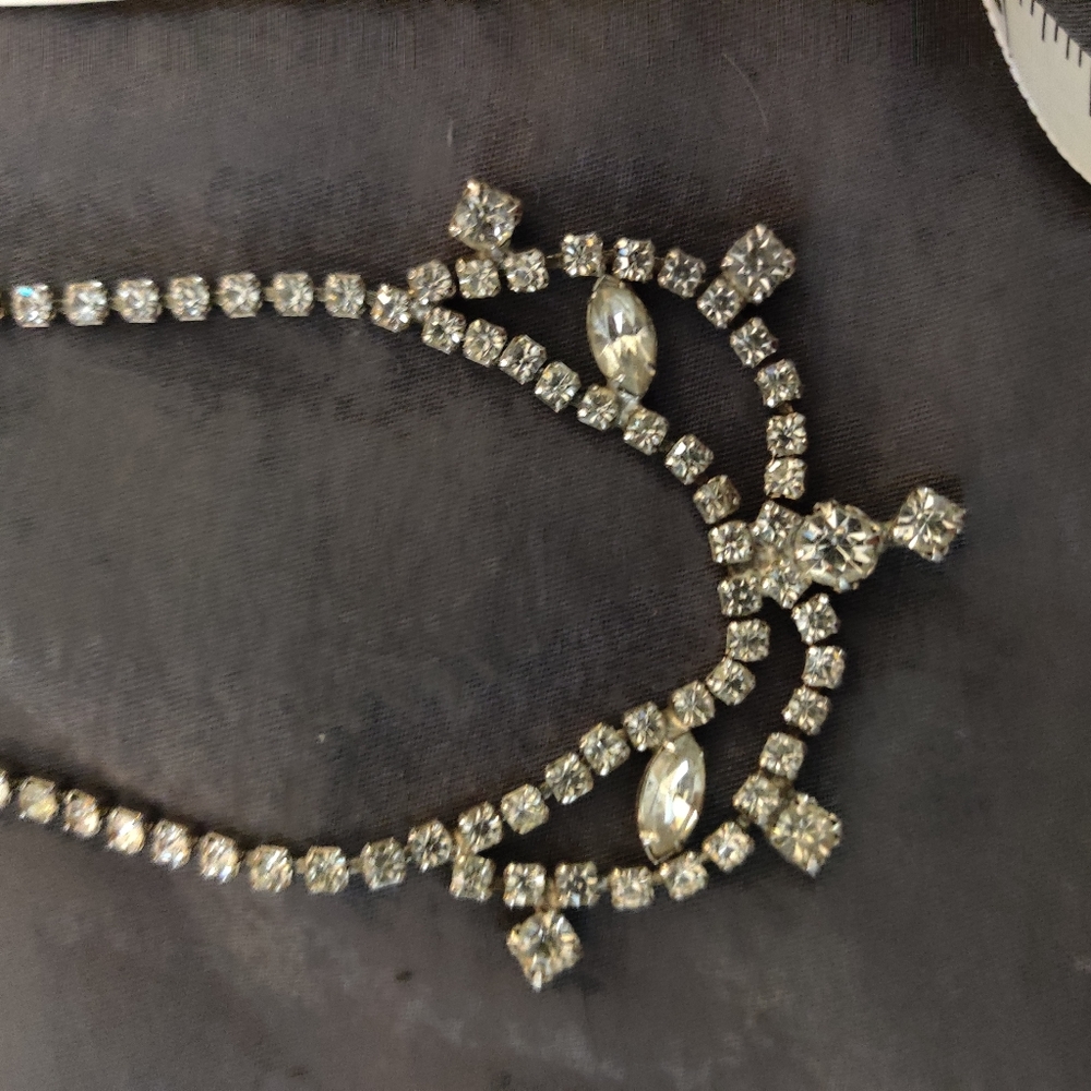 Costume jewelry ( Rhinestone and Pearls, Hematite)